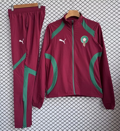2026 Morocco Training Soccer Jacket Suit